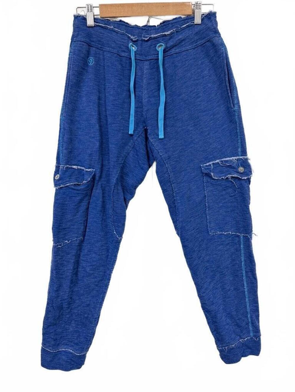 Zumba Wear Women’s Medium Blue Cargo Jogger Pants Drawstring Dance Workout